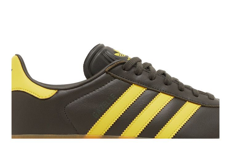 Кроссовки adidas Gazelle 'Shadow Olive Impact Yellow'