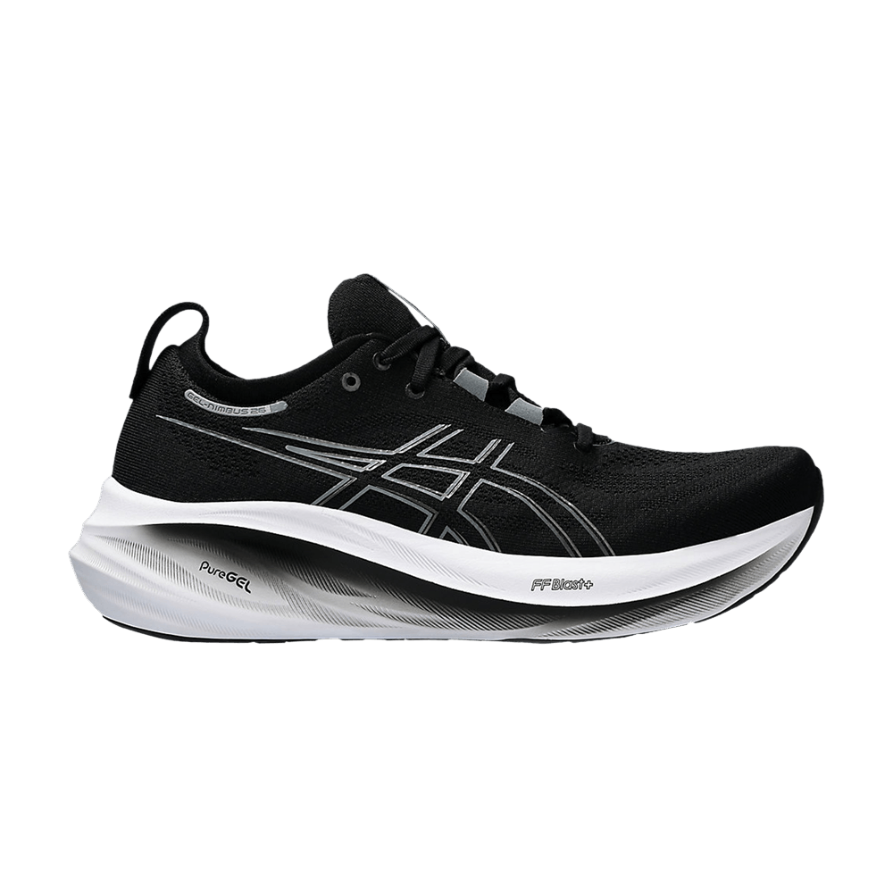 Кроссовки ASICS Gel Nimbus 26 Wide 'Black Graphite Grey'