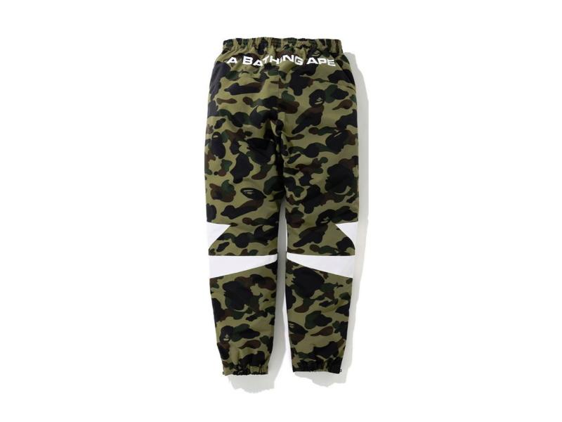 Спортивные штаны BAPE 1st Camo Bapesta Track Pants Green