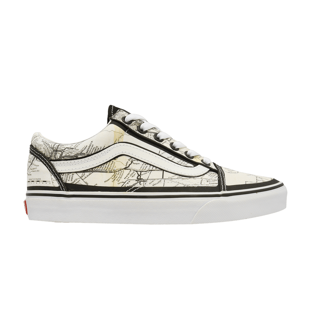 Кроссовки Vans MOCA x Old Skool 'Frances Stark Maps'