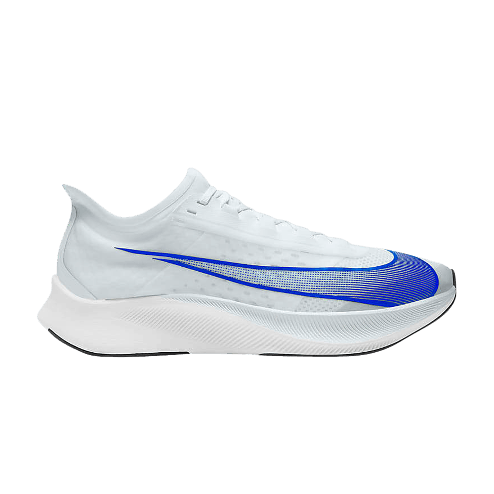 Кроссовки Nike Zoom Fly 3 'Pure Platinum Racer Blue'