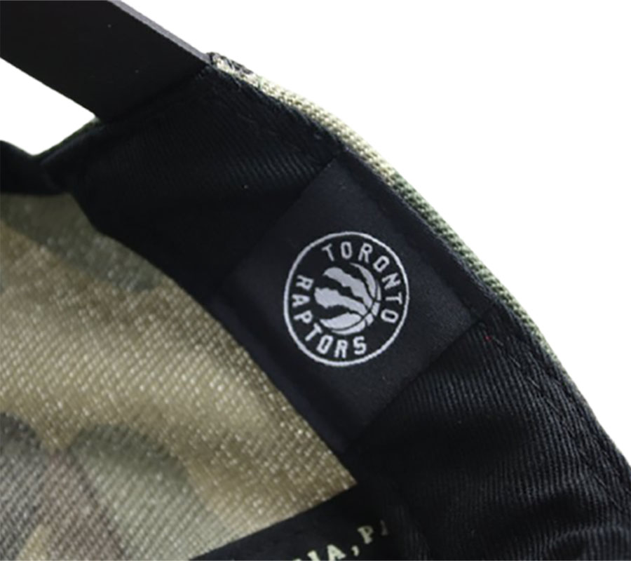 Бейсболка Camo Dripz Snapback Toronto Raptors