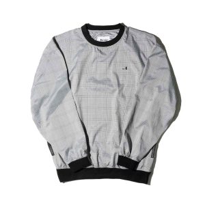 Awake-Plaid-Windbreaker-Pullover-Jacket-Black-300x300