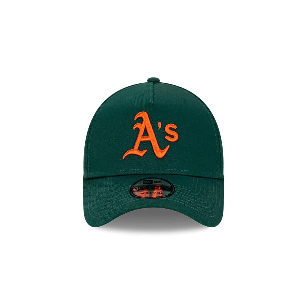 New-Era-Oakland-Athletics-9FORTY-A-Frame-Copper-Green-MLB-Snapback-Hat-3