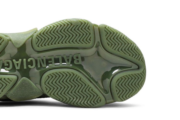 Кроссовки Balenciaga Triple S Sneaker 'Clear Sole - Green'