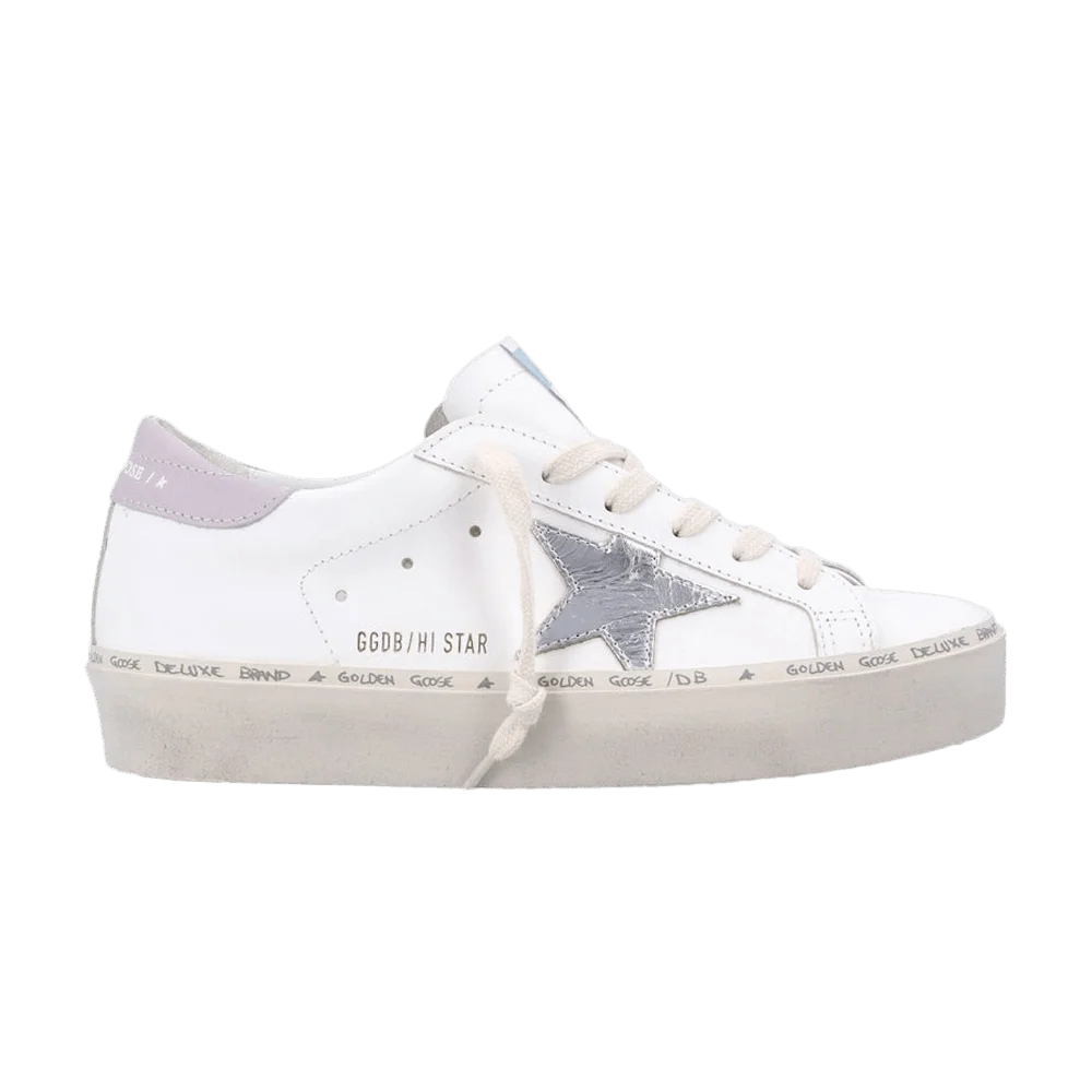 Krossovki-Golden-Goose-Wmns-Hi-Star-White-Silver-Lilac