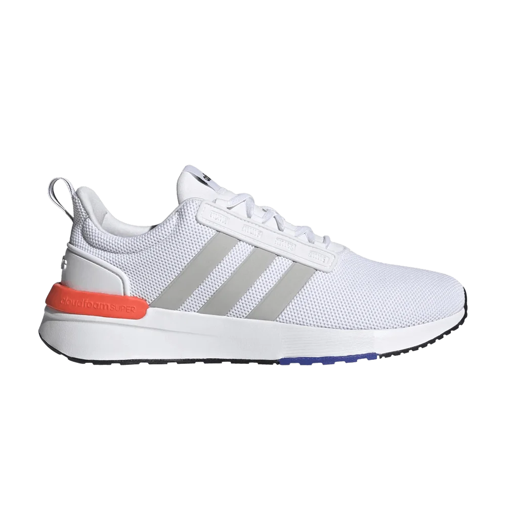 Кроссовки Adidas Racer TR21 Wide 'White Solar Red'