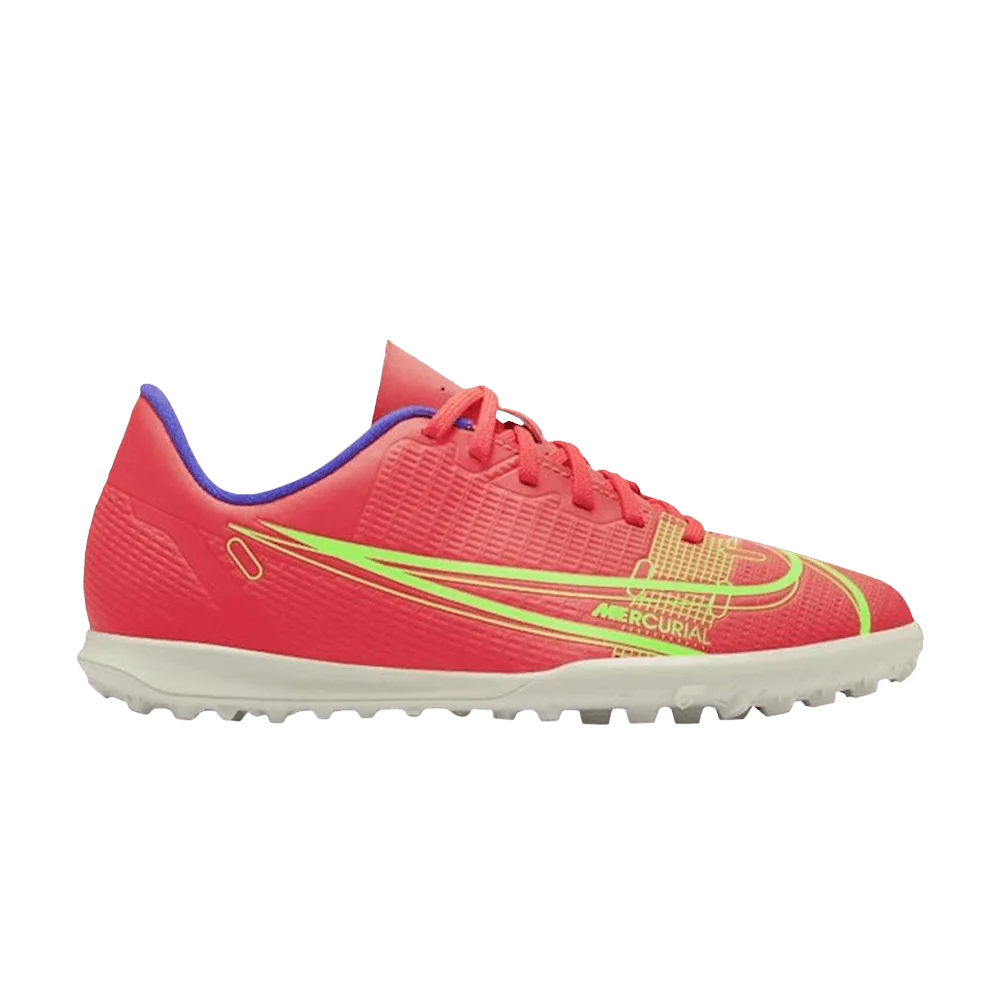 Кроссовки Nike Mercurial Vapor 14 Club TF GS 'Bright Crimson Indigo Burst'