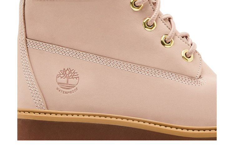 Timberland Wmns Stone Street 6 Inch Waterproof Platform Boot 'Light Pink'