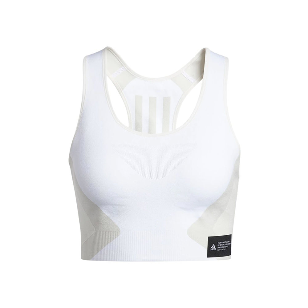 Спортивный топ adidas Pharrell Williams 18GG Bra White