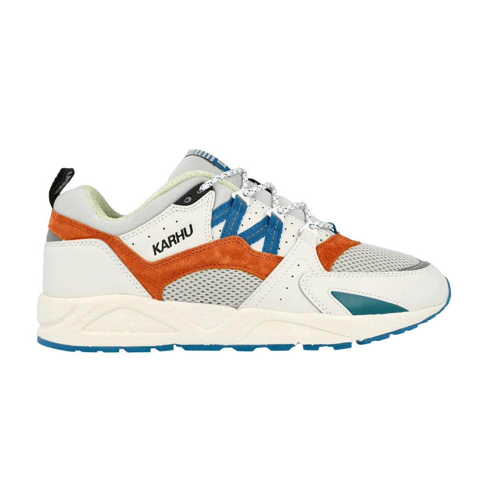 Krossovki-Karhu-Fusion-2.0-White-Burnt-Orange