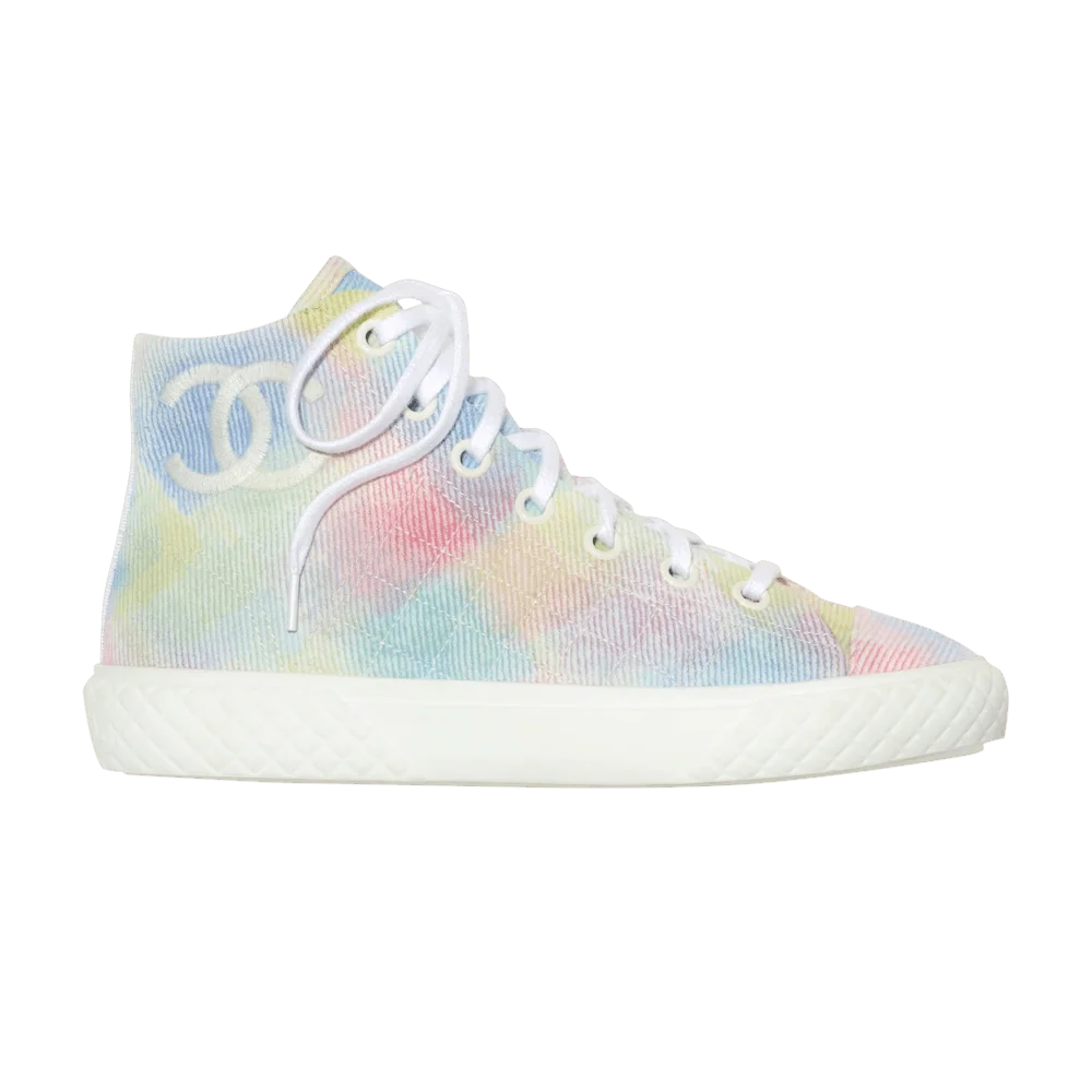 Krossovki-Chanel-Wmns-Printed-Fabric-Sneaker-Pastel-Multi-Color