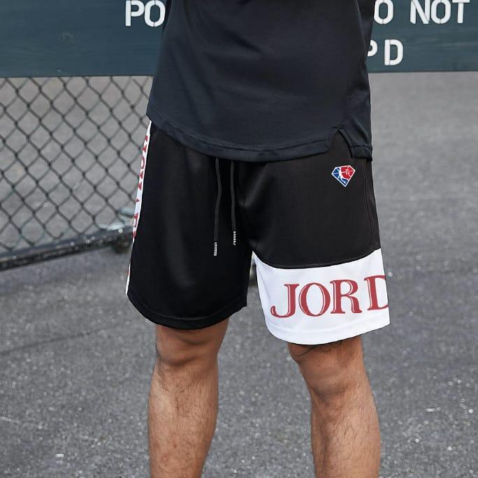 Спортивные шорты Ehot Jordan Stripe Black Shorts