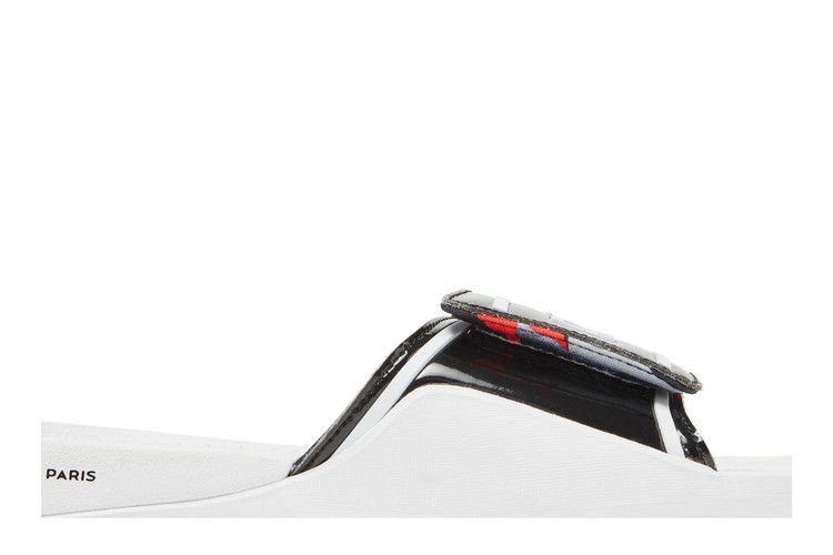 Кроссовки Paris Saint-Germain x Air Jordan Jordan Hydro Slide 7 V2 'White Black'