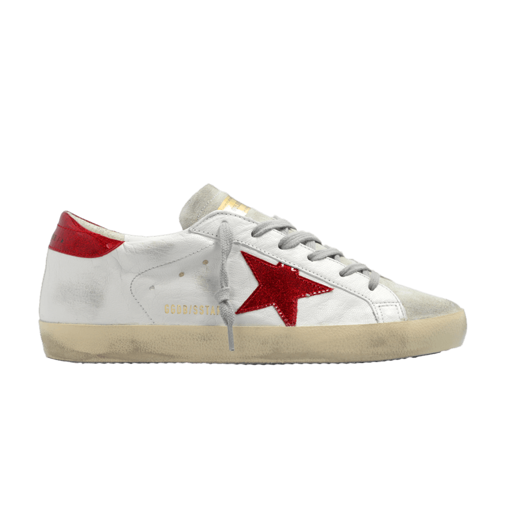 Кроссовки Golden Goose Wmns Superstar 'White Red Ice'