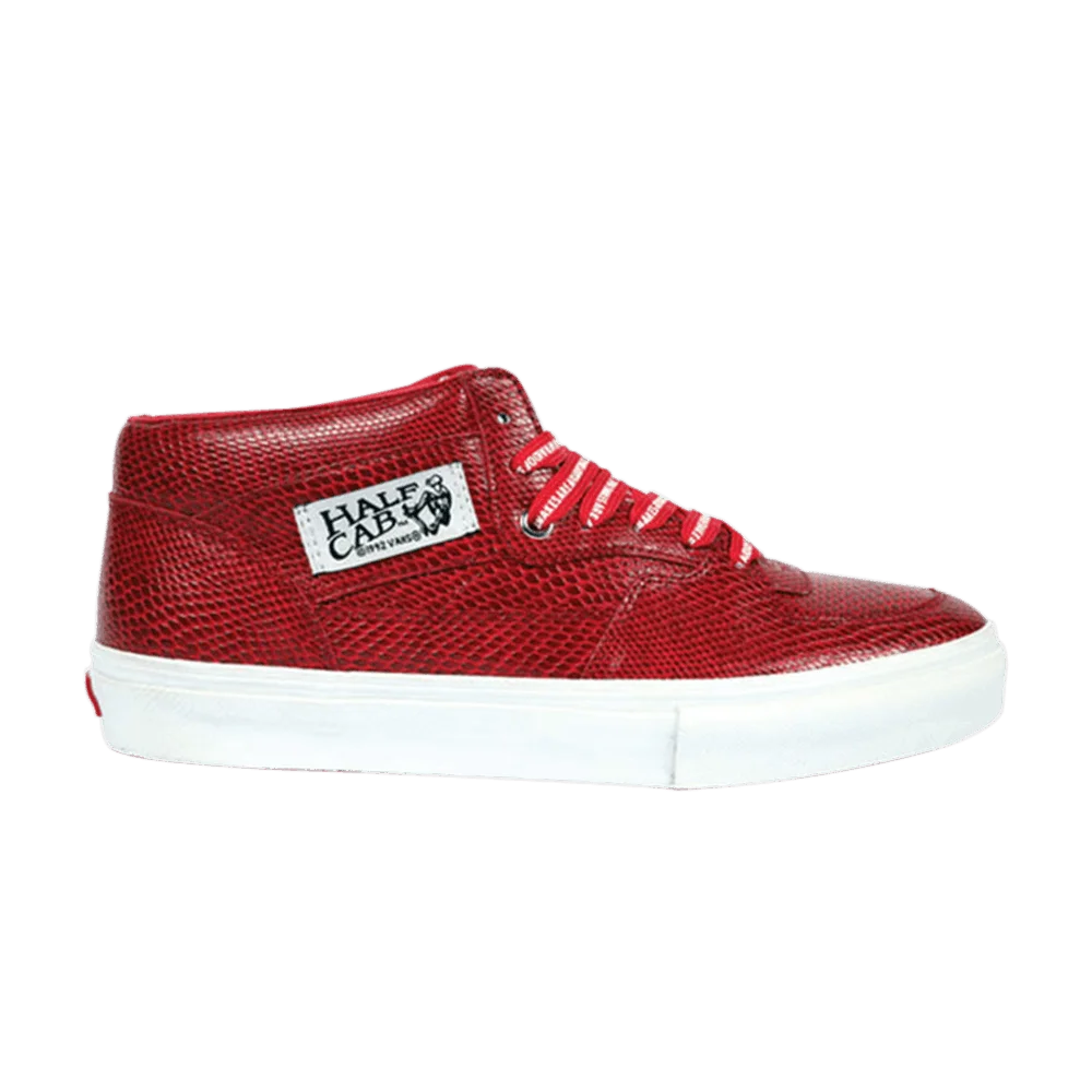 Krossovki-Vans-Huf-x-Half-Cab-LX-Red-Snakeskin