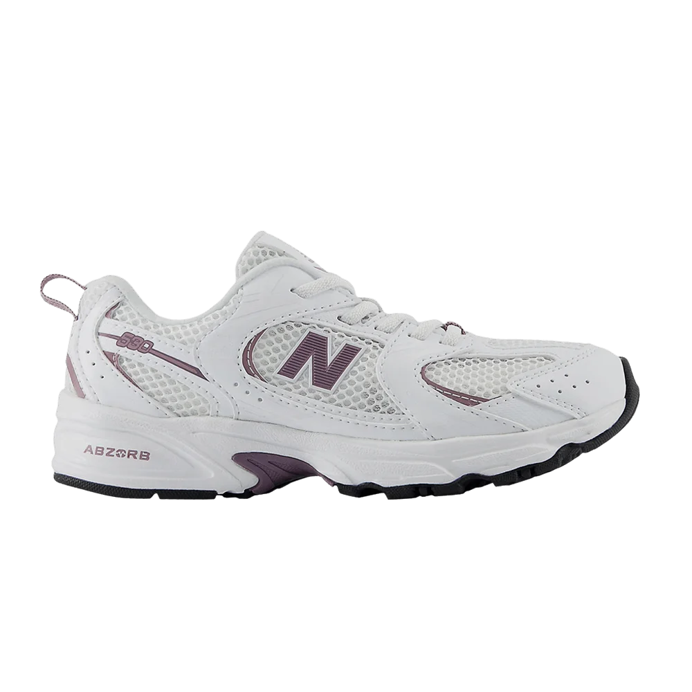 Krossovki-New-Balance-530-Bungee-Little-Kid-White-Dark-Ice-Wine