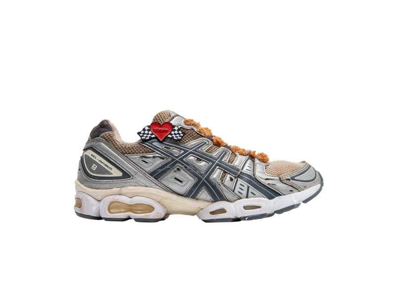 Кроссовки (di)vision x Asics Gel Nimbus 9 Crafts For Mind – Furry Coffee