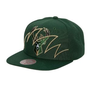 Mitchell-Ness-Shark-Bite-Snapback-Milwaukee-Bucks-Hat-300x300