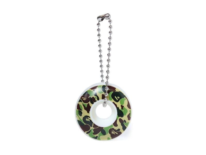 BAPE-ABC-Camo-Wheel-Keychain-Green