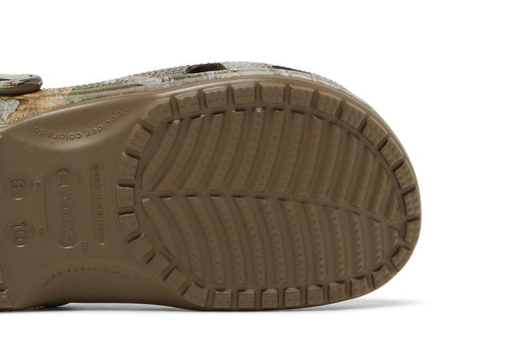 Кроссовки Crocs Realtree x Classic Clog 'Edge Camo - Walnut'