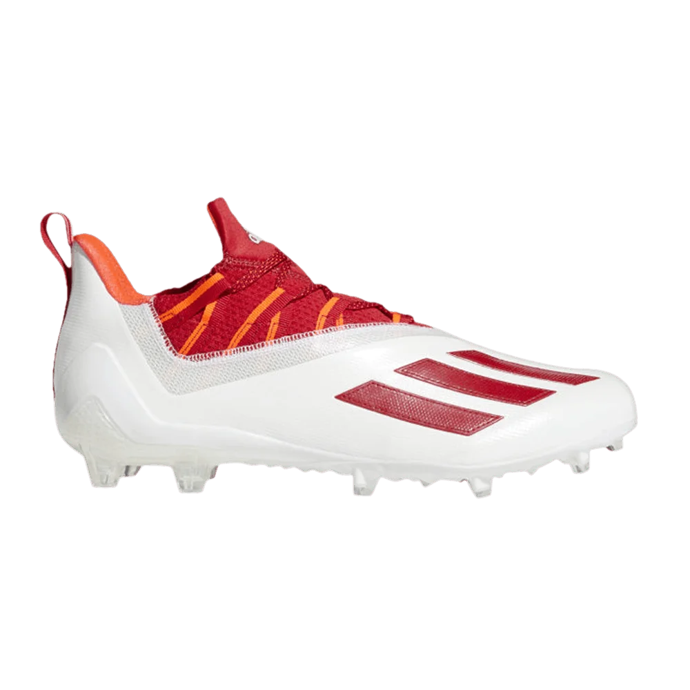 Krossovki-Adidas-Adizero-11-White-Solar-Red