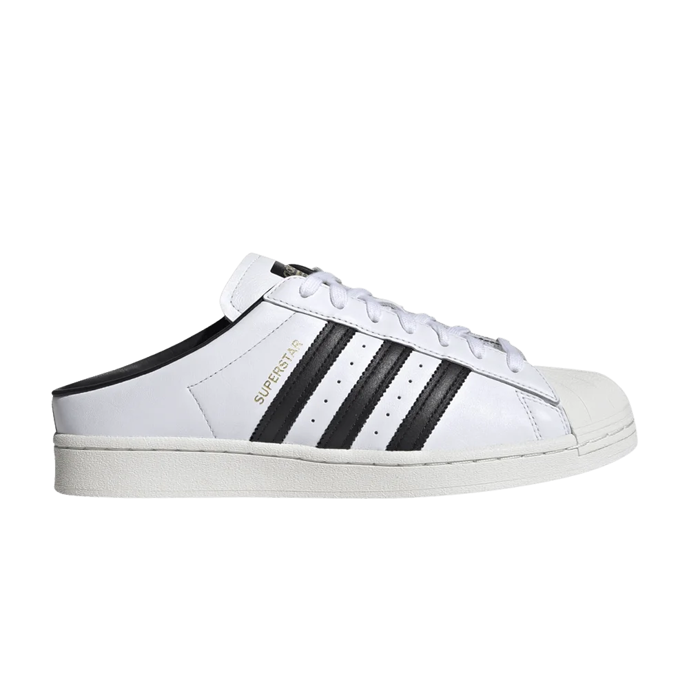 adidas Superstar Mule 'White Black Gold'