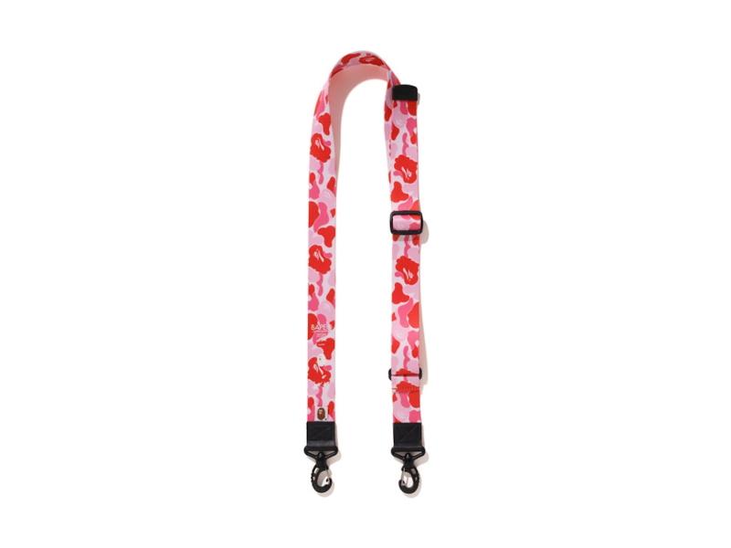 Плечевой ремень для сумки BAPE ABC Shoulder Wide Strap Pink