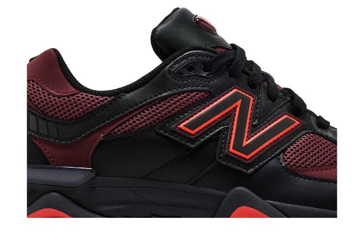Кроссовки New Balance 9060 'Black Washed Burgundy'