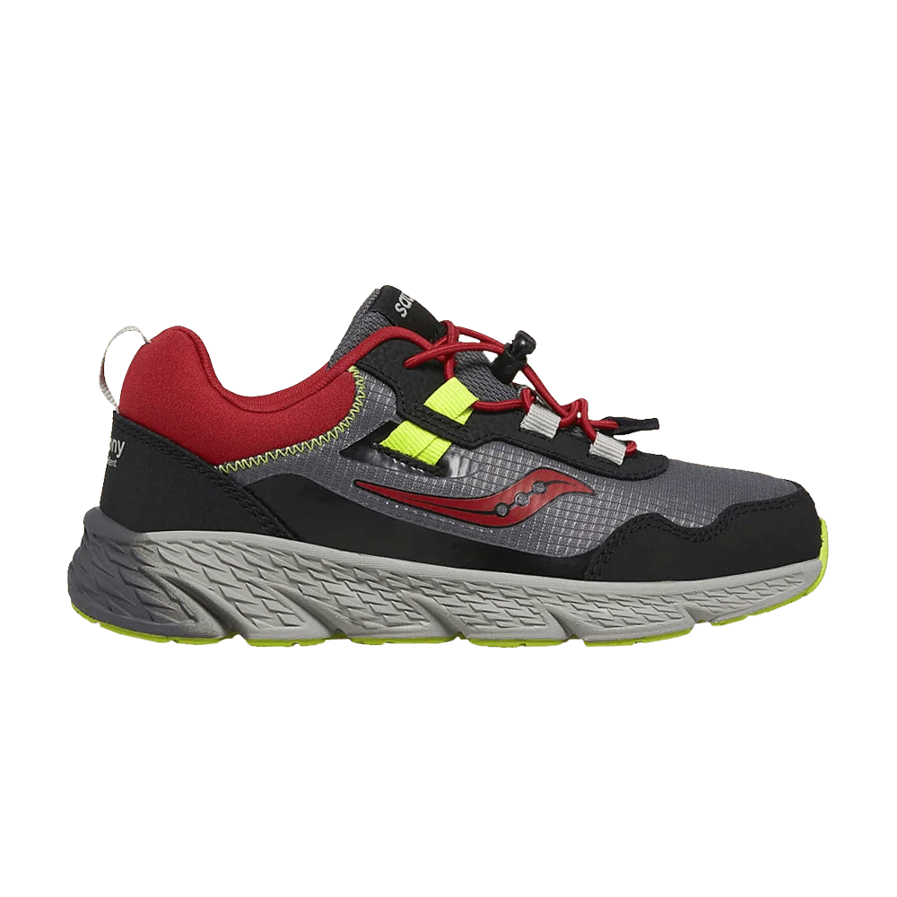 Кроссовки Saucony Wind Shield 3.0 Big Kid 'Grey Red Green'