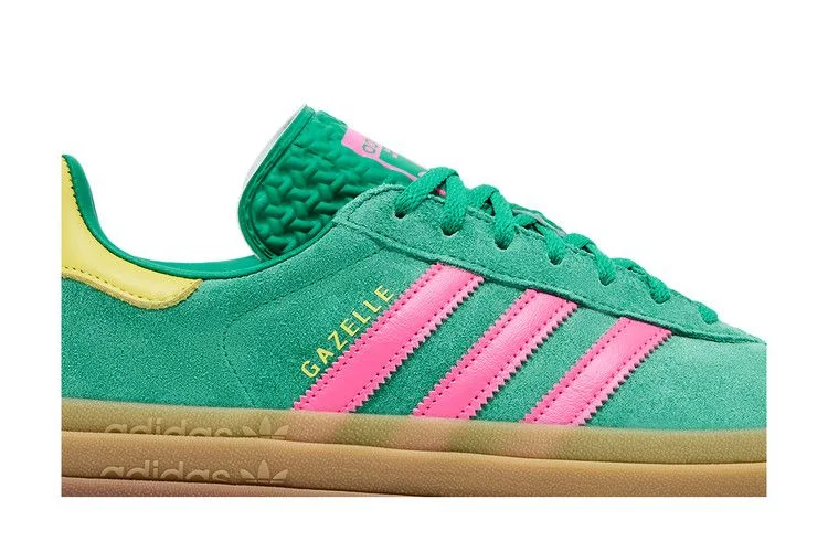 Кроссовки adidas Wmns Gazelle Bold 'Court Green Lucid Pink'
