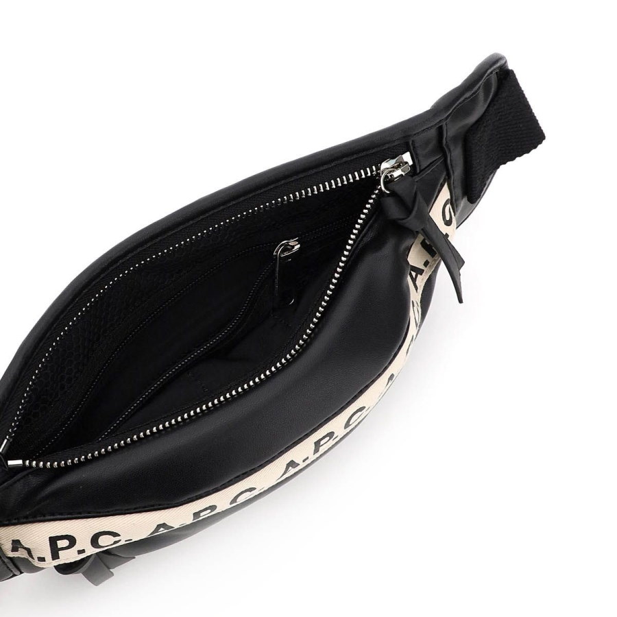 Сумка A.P.C. Banane Repeat Waist Bag Noir