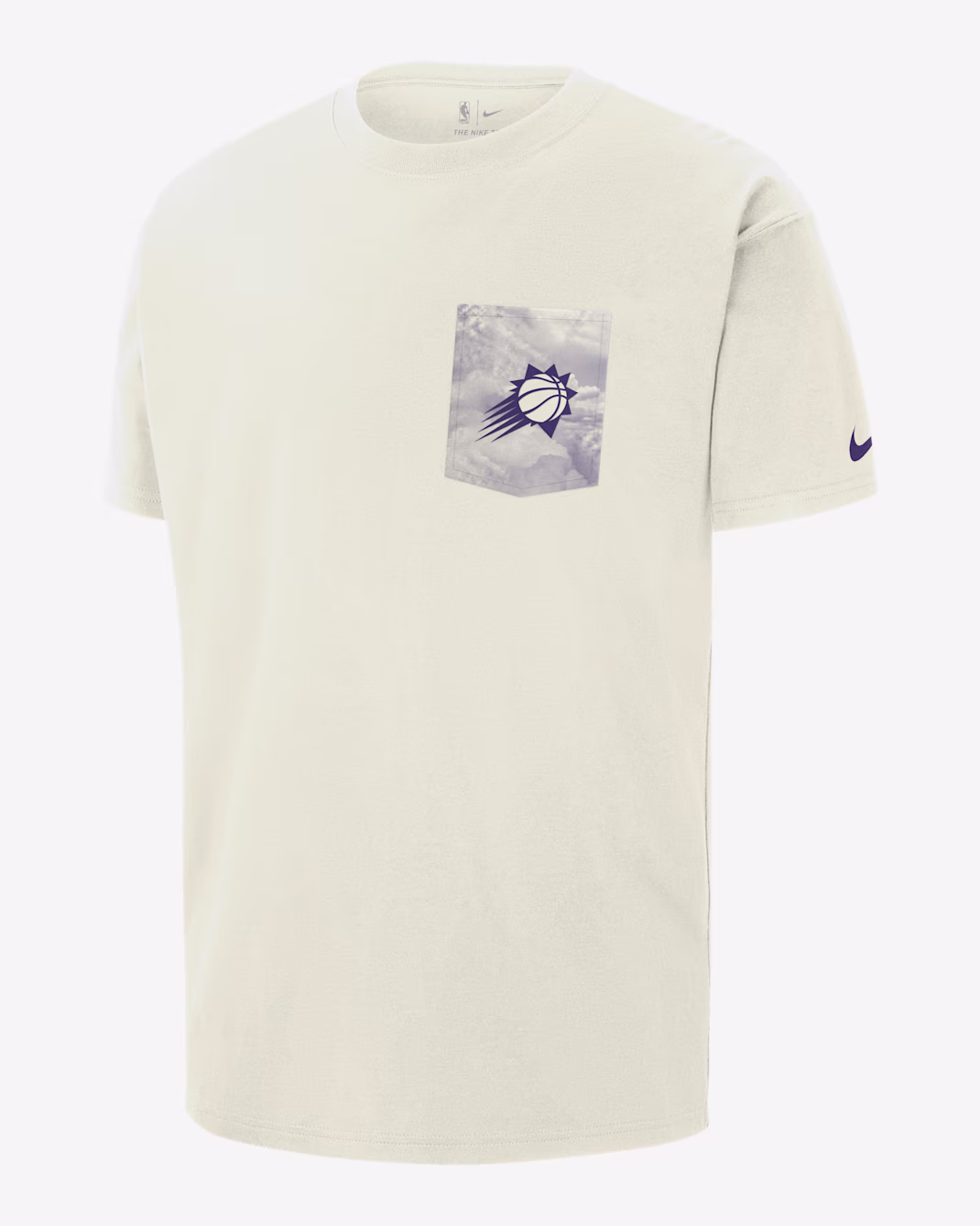 Мужская футболка Nike NBA Max90 Phoenix Suns Courtside Sail