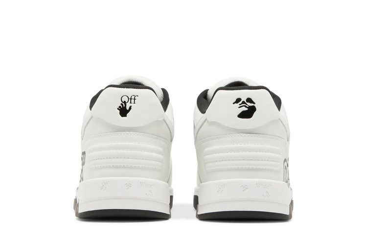 Кроссовки Off-White Out of Office Low 'Logo Print - White Black'