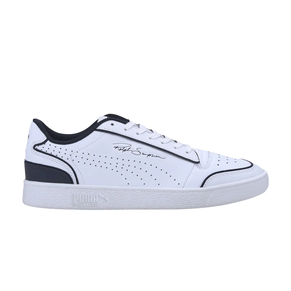 Krossovki-Puma-Ralph-Sampson-Low-Perforated-Outline-White-Peacoat