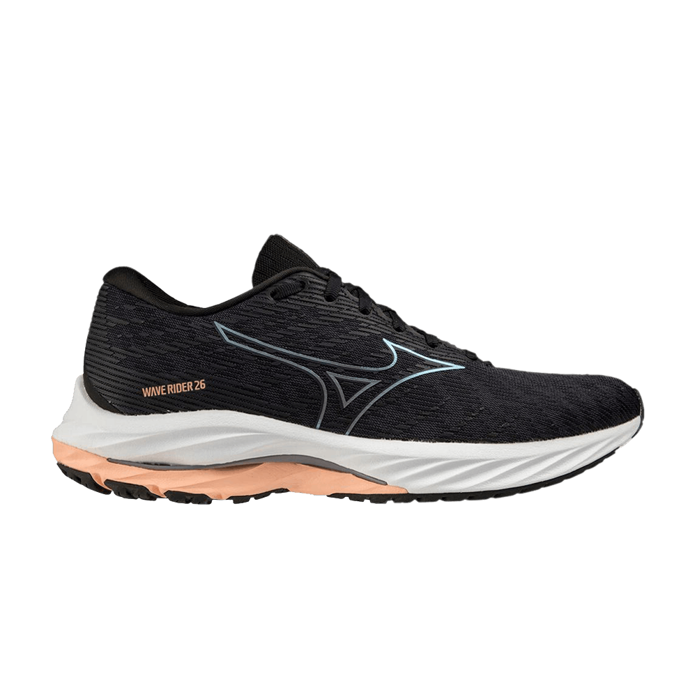 Кроссовки Mizuno Wmns Wave Rider 26 'Black Salmon'