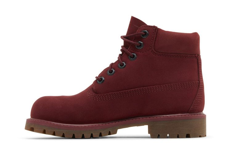 Кроссовки Timberland 6 Inch Premium Little Kids 'Burgundy'