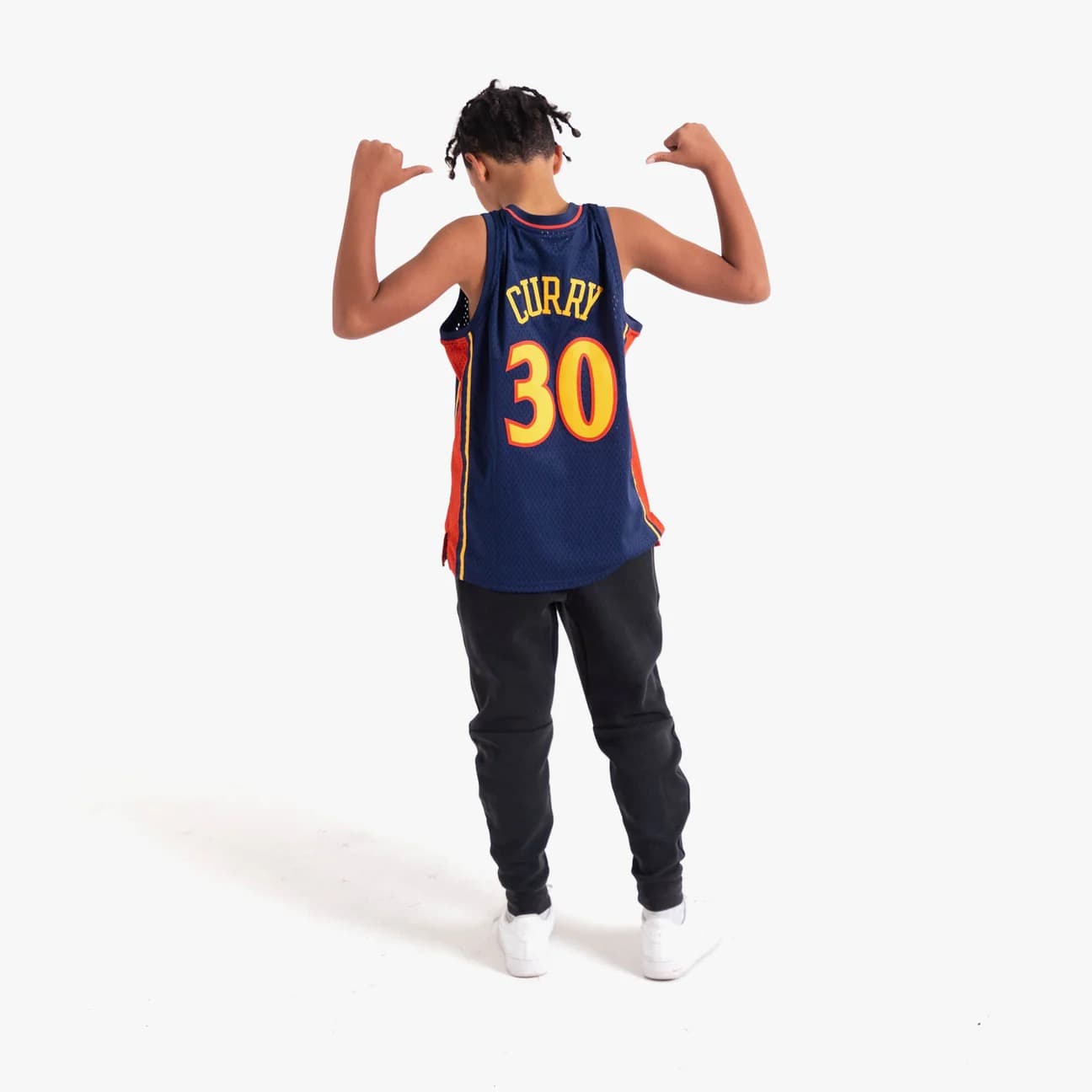 2009-10-Golden-State-Warriors-Stephen-Curry-30-Youth-HWC-Navy-Jersey-4