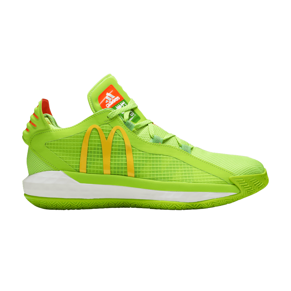 Кроссовки McDonald's x adidas Dame 6 'Dame Sauce'