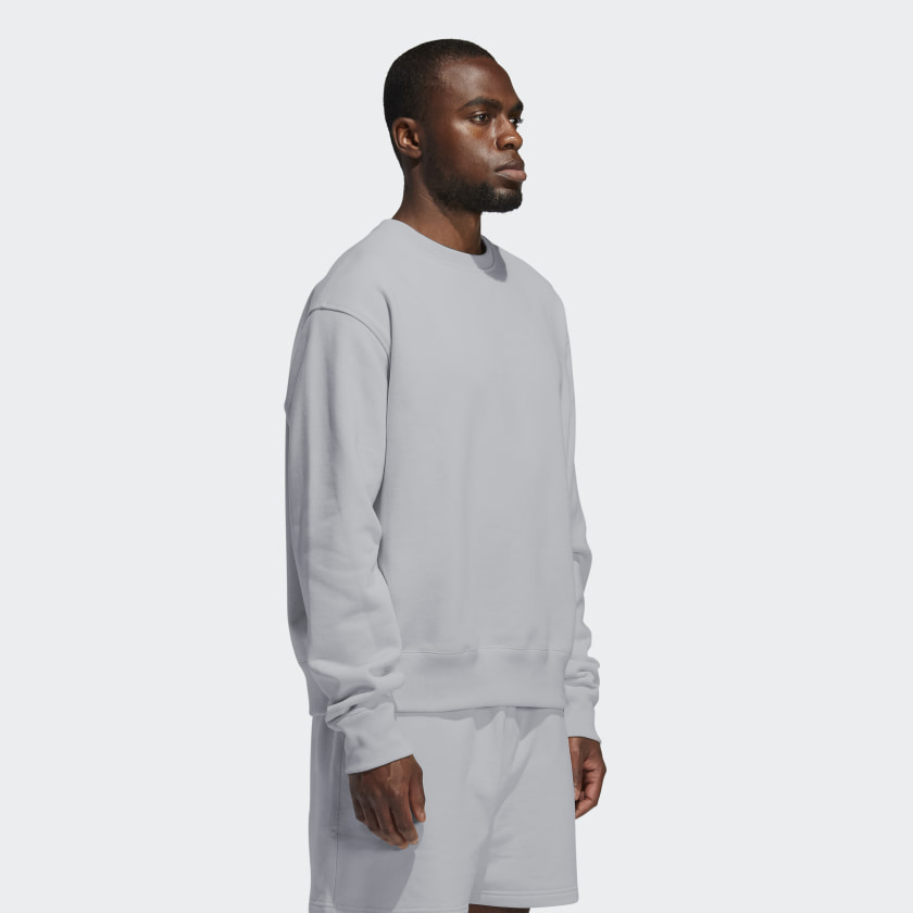 adidas-Pharrell-Williams-Basics-Crewneck-Sweatshirt-Light-Grey-Heather-7
