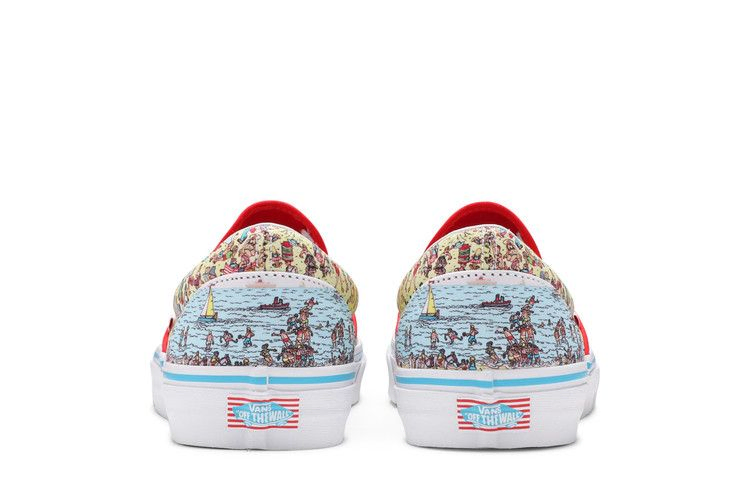 Кроссовки Vans Where's Waldo? x Classic Slip-On 'Find Steve'
