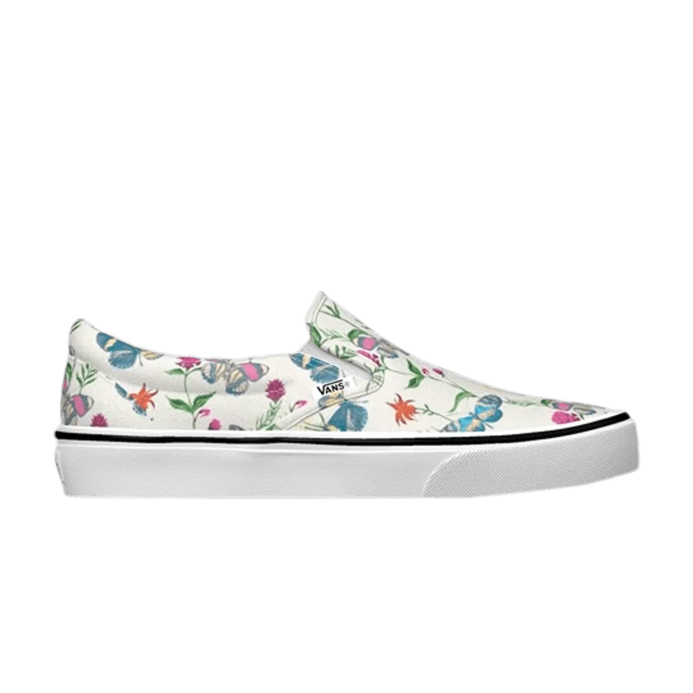 Krossovki-Vans-Parks-Project-x-Classic-Slip-On-Butterfly-Floral