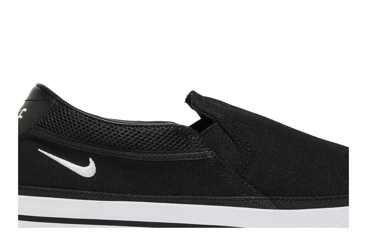 Кроссовки Nike Court Legacy Slip 'Black White'