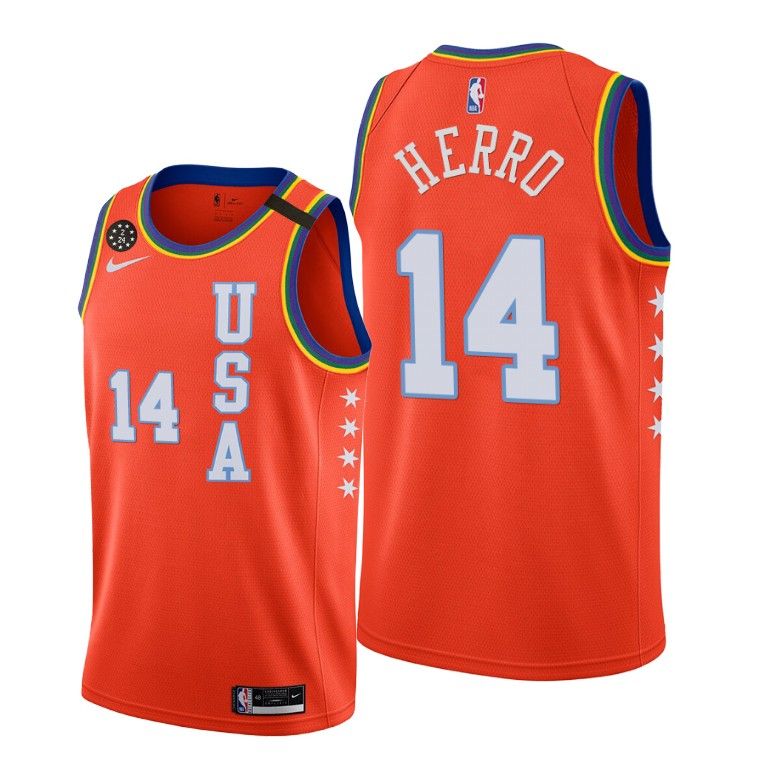 2020-Miami-Heat-Tyler-Herro-14-NBA-Rising-Star-USA-Team-Orange