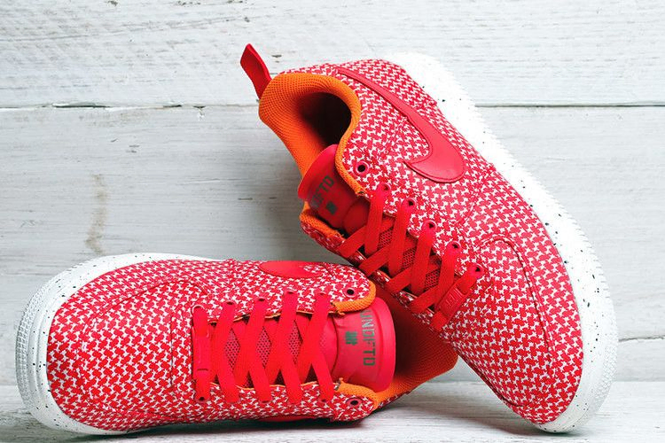 Кроссовки UNDFTD x Nike Lunar Force 1 Low 'University Red'