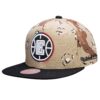 Mitchell-Ness-Choco-Camo-Snapback-Los-Angeles-Clippers-Hat-100x100