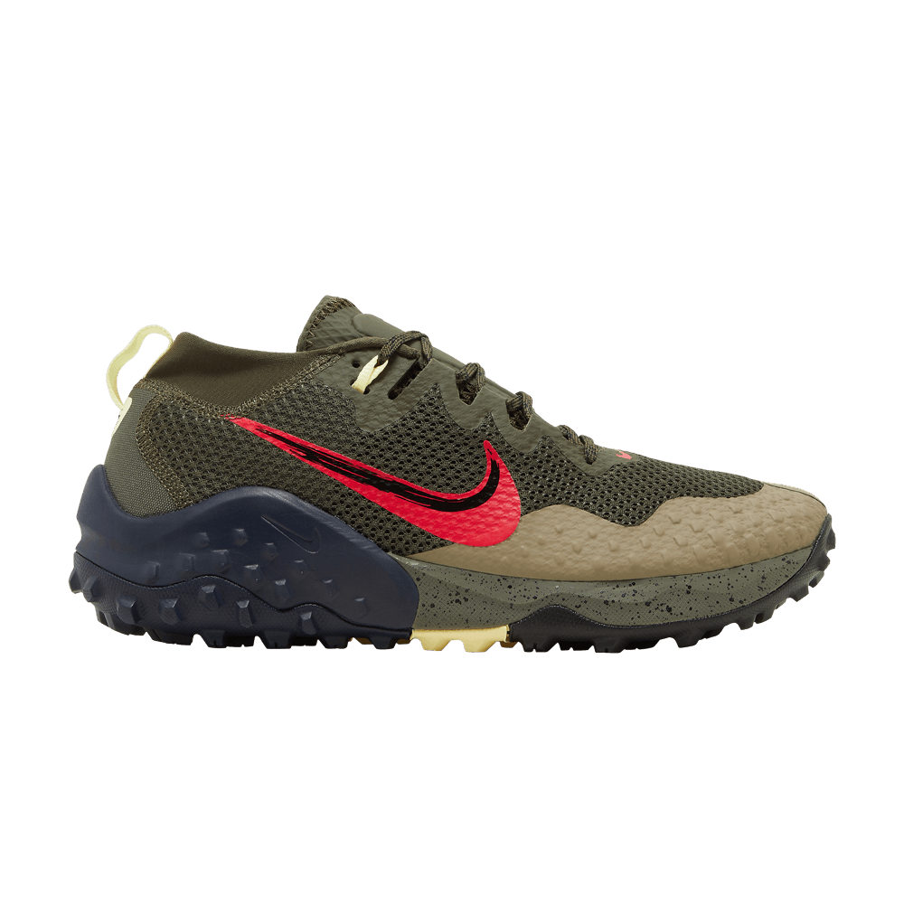 Кроссовки Nike Wildhorse 7 'Cargo Khaki Siren Red'