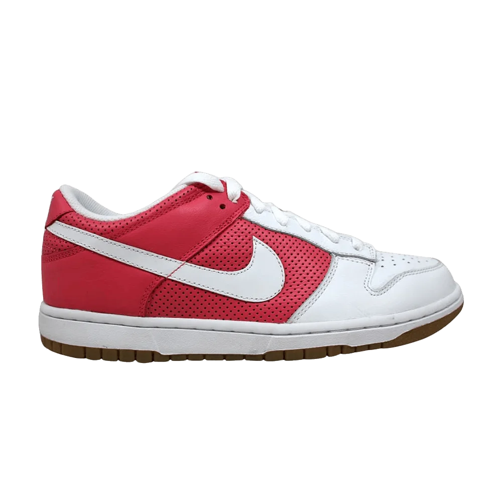 Krossovki-Nike-Wmns-Dunk-Low-White-Flamingo