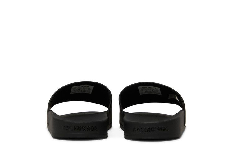 Кроссовки Balenciaga Wmns Pool Slides 'Black Glow'