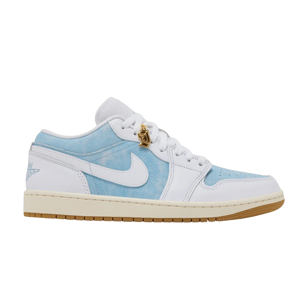 Кроссовки Wmns Air Jordan 1 Low SE 'Denim Worn Blue'